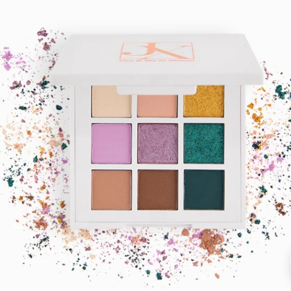 JX You & Me In Miami 9 Color Eyeshadow Palette BNIB